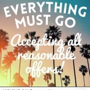 Prices reduced. All must go.